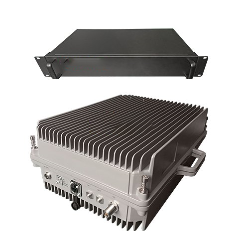  开平TETRA800数字警用集群数字光纤直放站远近端机